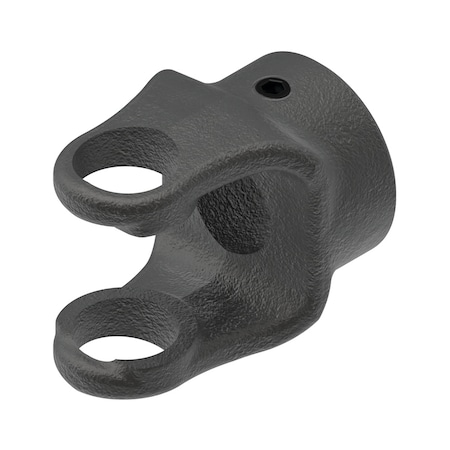 A & I Products Round Bore Implement Yoke (w/ Keyway & Set Screw) 3" x3" x3" A-800-0618